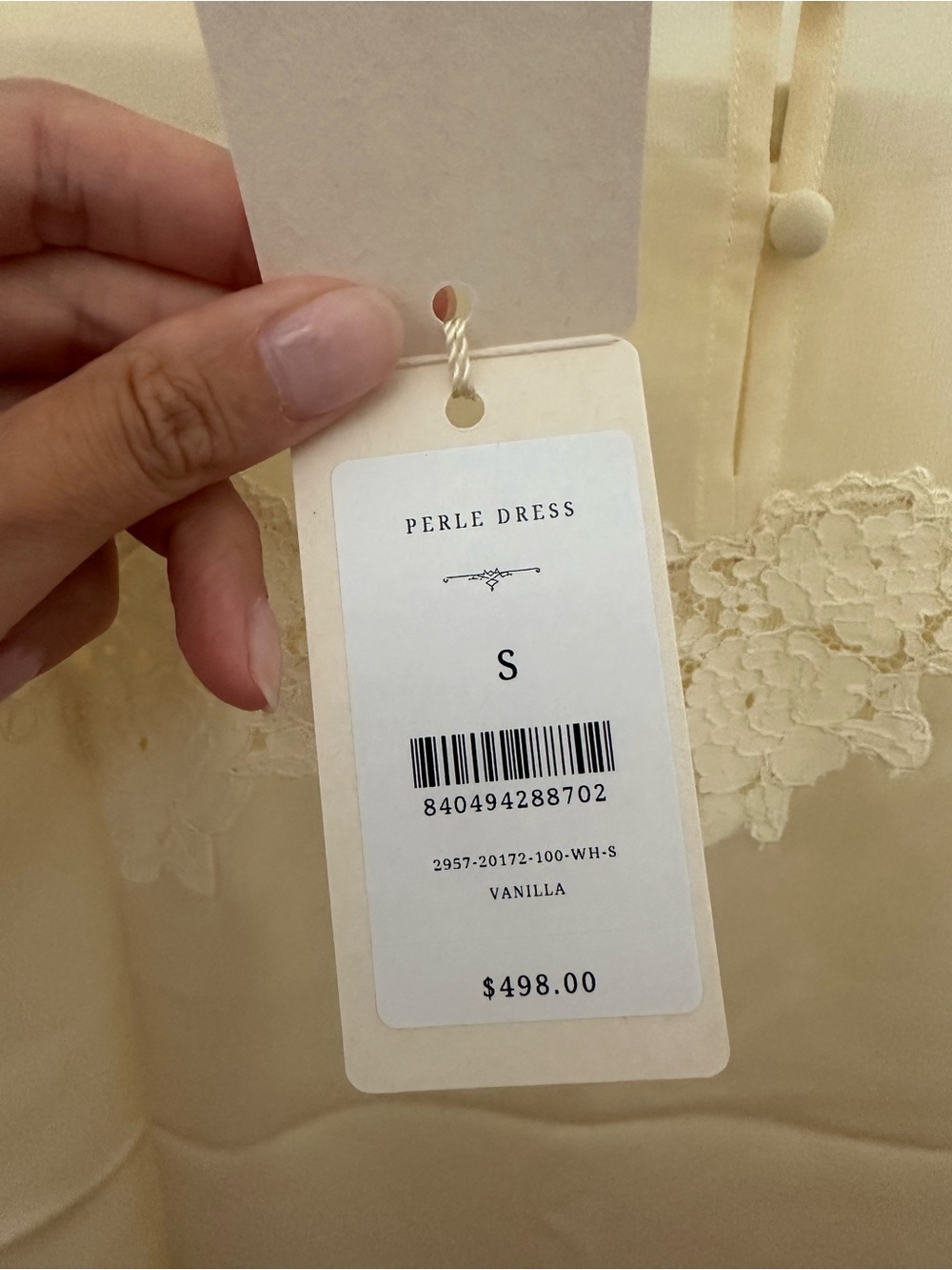 NWT Doen Perle Silk Dress - Picture 5 of 7